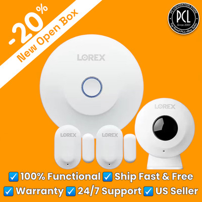   Lorex Smart Sensor Starter Kit with 3 Sensors - White (AY41TR-KTK2-MTK1)  