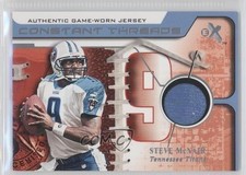 2001 Fleer E-X Constant Threads Steve McNair 0v1