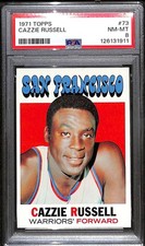1971 Topps #73 Cazzie Russell  PSA 8 NMMT C102491