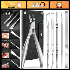 6PCS Ingrown Toenail Treatment Kit - Professional Pedicure Tools for Feet Care,