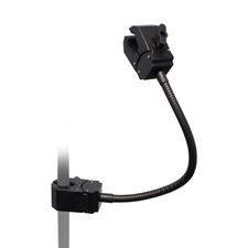 Super Double Clamp Camera Mount with 11.8'' Gooseneck, 360 Flexible Pole Cla...
