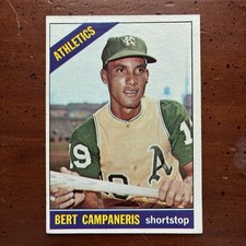 1966 Topps - Bert Campaneris #175 6XALLSTAR/3XWSCHAMP/6XSTLNBSLDR/2249HITS/259AV