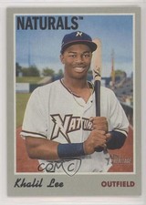 2019 Topps Heritage Minor League Edition Flip Stock Khalil Lee #53 16tx