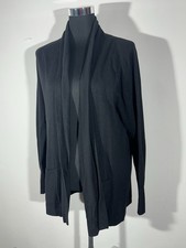 COMMA Damen Cardigan Jacke  Kleid Gr. L 40  Strick Long Pullover  Langarm