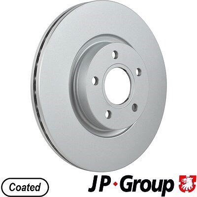 2X JP Group Bremsscheibe Vorderachse U.A. FüR Ford, Volvo-image