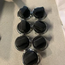 Pa010034 Black Top Burner Range Knob and metal rings---Vgic3656bss