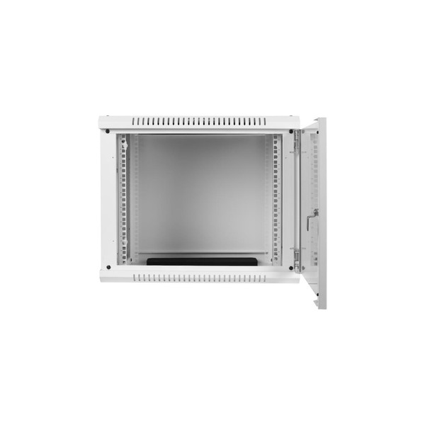 HäNgeschrank Rack 19 18U 600Mm GlastüR Weiß Neku 20.0385-image