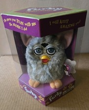 Vintage 1998 Tiger Furby model 70-800 New In Box