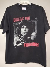 Vintage The Doors Break On Through T Shirt Large Hanes Jim Morrison 1993
