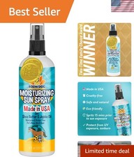 Hydrating Sunscreen for Pets - Safe 8 Fl Oz Sun Protection for Skin  Coat
