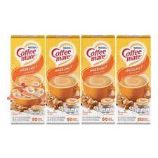 0.38 Oz. Hazelnut Liquid Coffee Creamer, Mini Cups (200-Pack)
