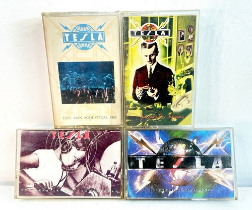 TESLA | Cassette Lot 4 - Radio Controversy, Mechanic Resonance, Psychotic Supper