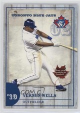 2002 Toronto Blue Jays Team Issue Vernon Wells 0q3