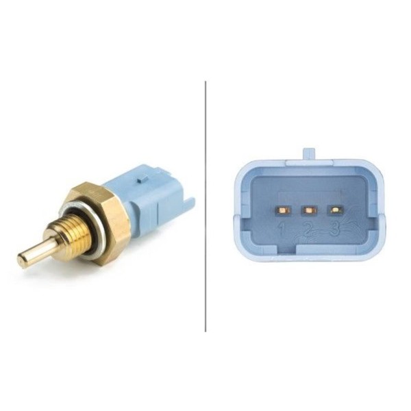 Hella Sensor KüHlmitteltemperatur FüR Peugeot 206 CC 2D 207 Wa_ Wc_ T3E-image