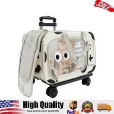Foldable Travel Pet Pet Trolley Bag Carrier Pet Bag For Cats Dogs With Wheels