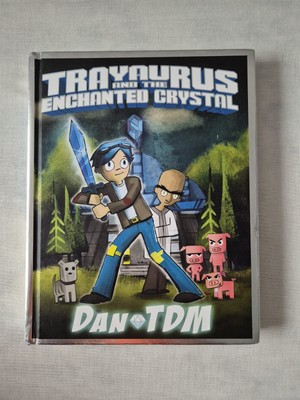DanTDM Trayaurus and the Enchanted Crystal Hardback Graphic Novel - Minecraft