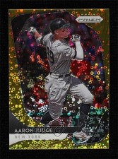 2020 Panini Prizm Quick Pitch Gold Donut Circle Prizm 3/10 Aaron Judge #64 0c3