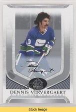 2020 SP Signature Edition Legends Silver Script Dennis Ververgaert #221 READ o1h