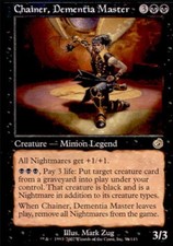Chainer, Dementia Master - Medium Play MTG Torment
