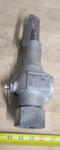 Anderson Greenwood P/N 83068-6L Relief Valve 3/4" ,Set @150 PSI, For Air
