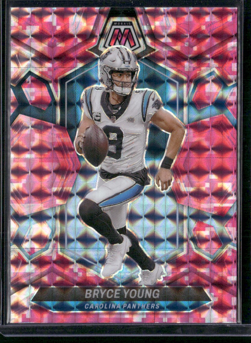 2024 Panini Mosaic #29 Bryce Young Mosaic Camo Pink