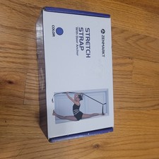 Stretching Strap With Door Anchor - Equipment to Improve Flexibility - Purple