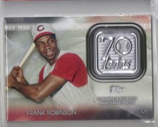 2021 Topps - Topps 70th Anniversary Manufactured Logo Patches Series 2 Frank...