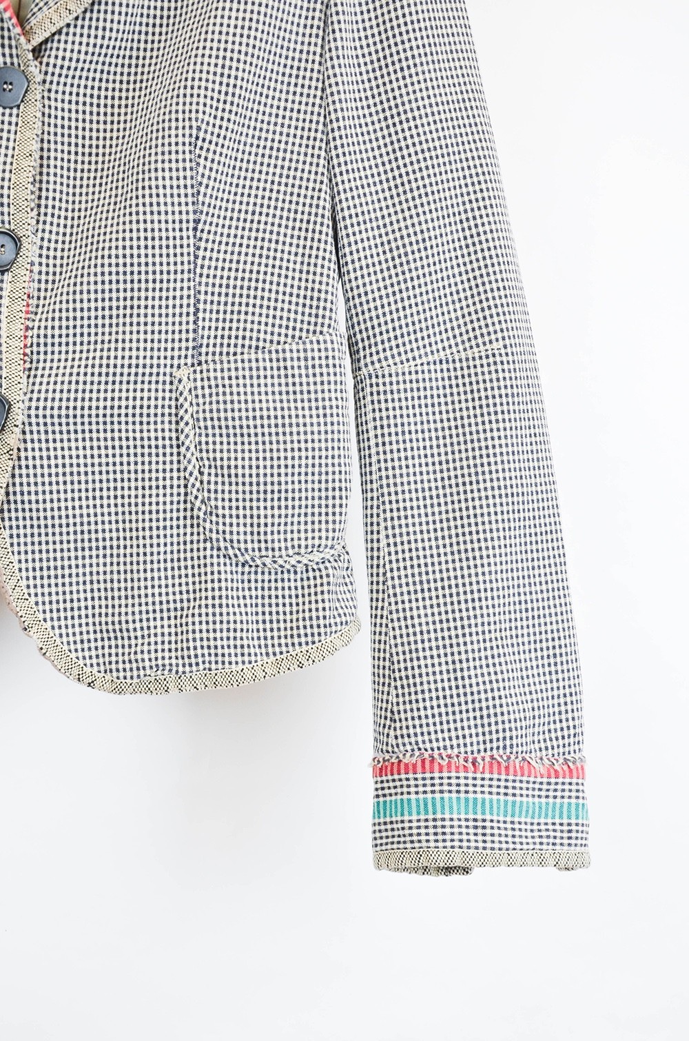 Marithe Francois Girbaud Women’s Patchwork Linen … - image 3