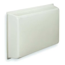 Chill Stopr Indoor Air Conditioner Cover, 21 in H x 30 in W 6 in D, Antique