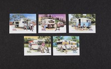 AUSTRALIA 2007 Caravanning complete set of 5 stamps from Booklet Mint NH