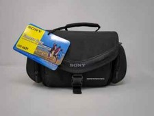 Sony LCS-VA31 Soft Bag Carrying Case for most VTG Sony Handycam Camcorders flaw