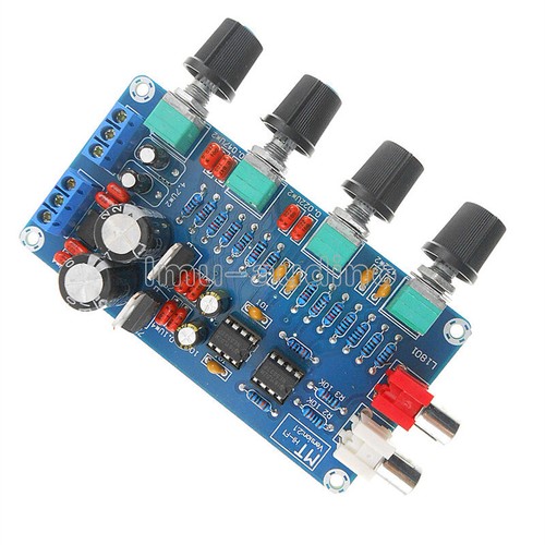 NE5532 HIFI DIY Kits OP-AMP Amplifier Volume Tone EQ Control Board Preamplifier - Bild 1 von 4