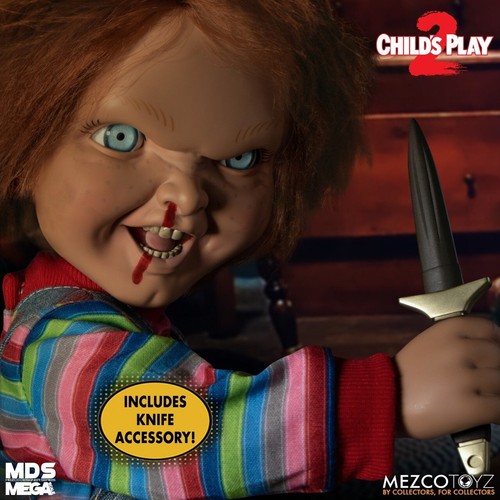 Mezco Designer Series Childs Play 2 Menacing Chucky 15" Figure Brand New - Picture 6 of 6
