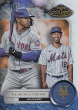 FRANCISCO LINDOR TOPPS GOLD LABEL CLASS 2 BASE NEW YORK METS #88 2022 22