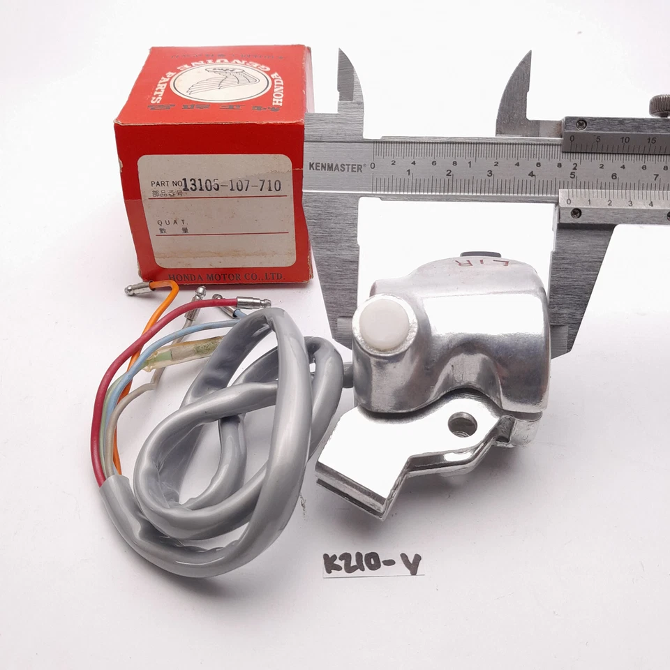 Manija interruptor izquierda honda s90 cl90 cb100 cl100 ss125 cd125 Foto 3 de 4