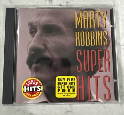 MARTY ROBBINS  SUPER HITS  COLUMBIA  COUNTRY  CD 948