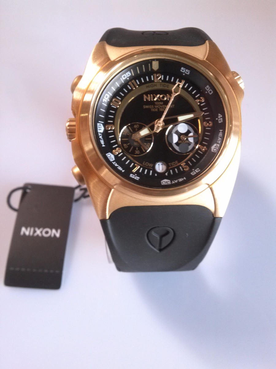 Swiss-made NIXON Channel T MIDNIGHT WATCH Brand New in Box