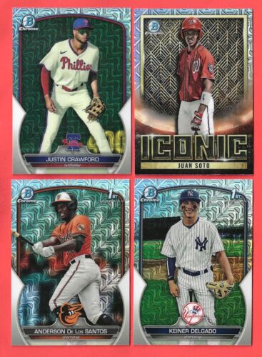 2023 Bowman Chrome baseball - w/Mojo Prospects - You Pick 'Em - Picture 253 of 314