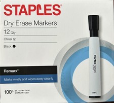 STAPLES Dry Erase Markers