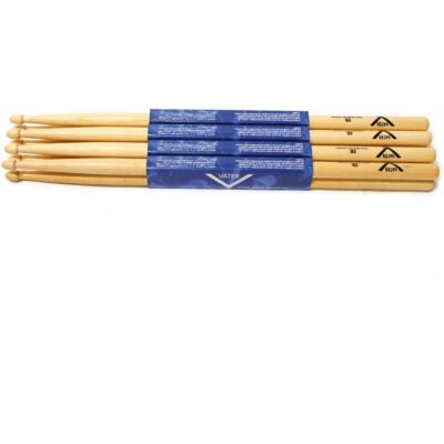 Drumsticks Vater American Hickory VH5BW 5B (Wood) 4-Pack Drumsticks Schlagzeug N