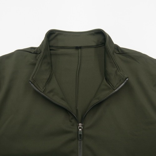 Chaqueta de pista Lululemon Division para hombre XL verde oliva con cremallera completa LM4768S - Imagen 4 de 11