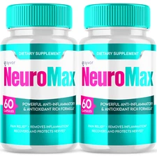 NeuroMax Nootropic Pills Natural Formula Brain Supplement 120 Capsules