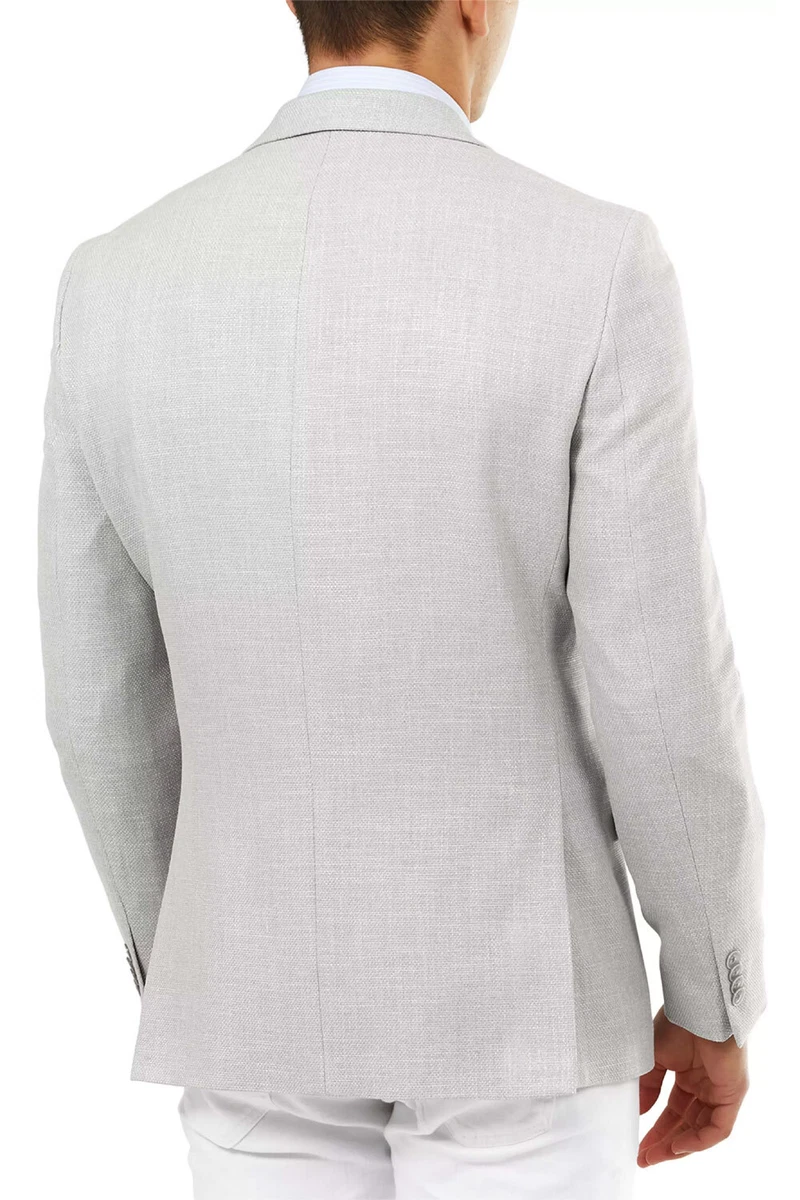tommy hilfiger men's slim fit solid weave blazer