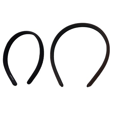 Two Headbands, Black Brown, Leather, SCUNCI Brand | eBay display picture 3