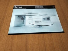 1972 GAVINA KNOLL DESIGN CINI BOERI VINTAGE MOON TABLE ADVERTISING