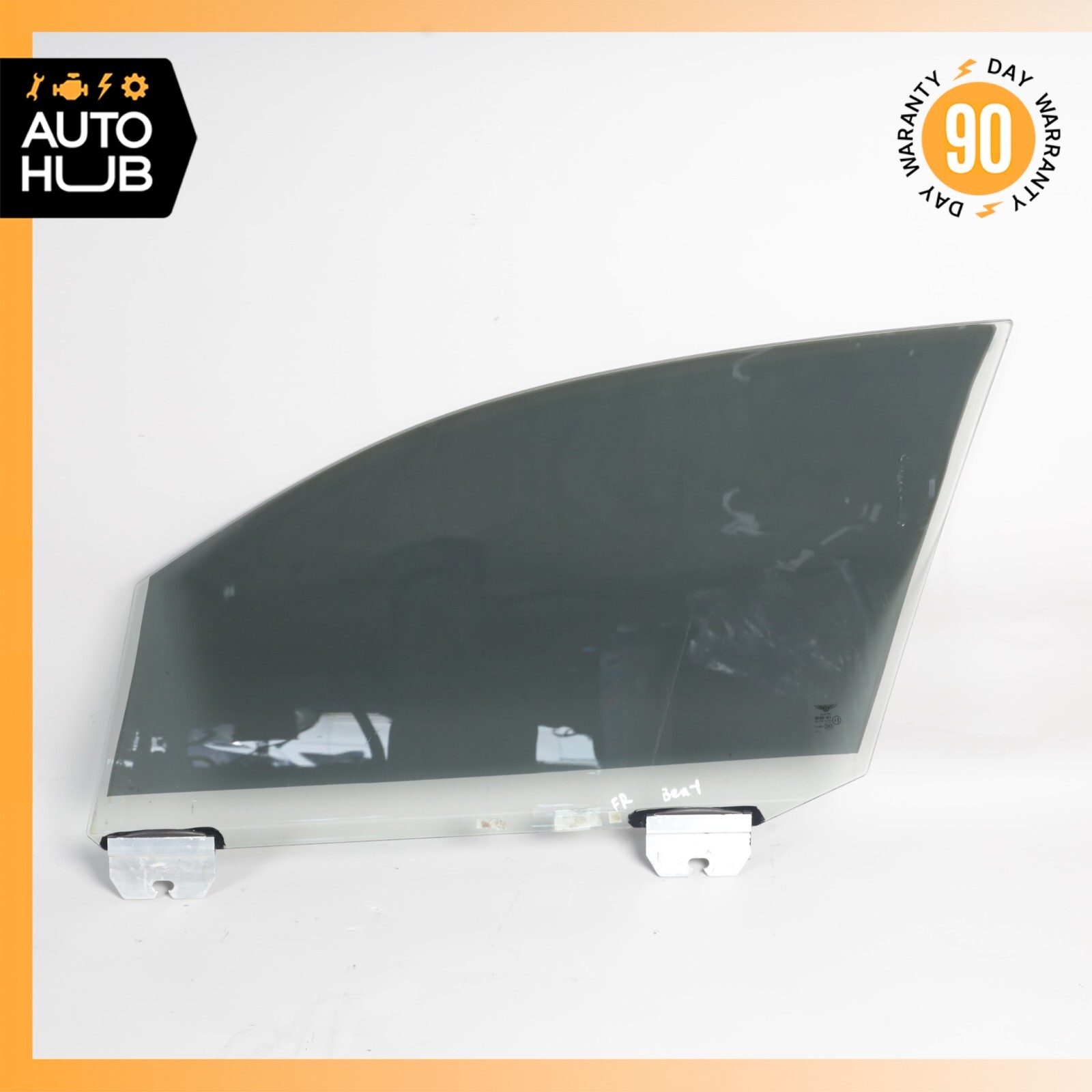 06-13 Bentley Continental Flying Spur Front Right Side Door Window Glass OEM