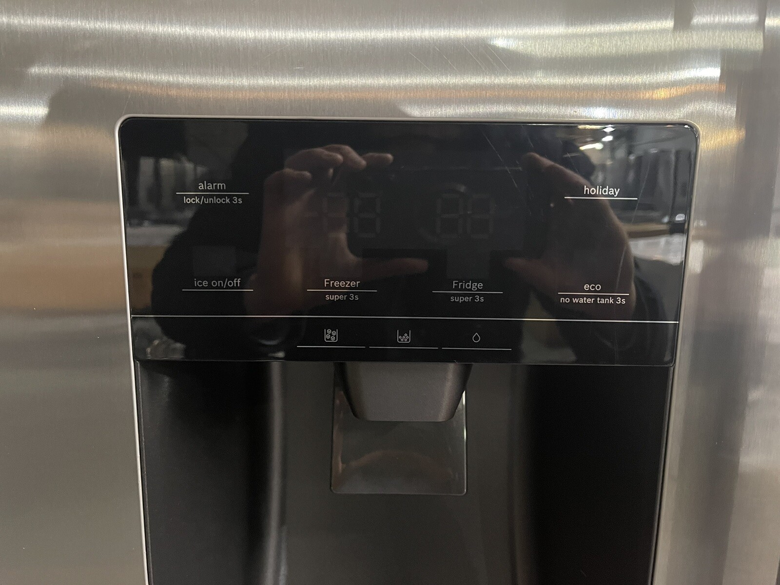 Bosch American Fridge Freezer Stainless Steel KAI93VIFPG eBay