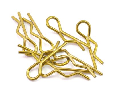 Bittydesign Karosserie Clips Kit 8 Stück gold BDYBC-8GO 