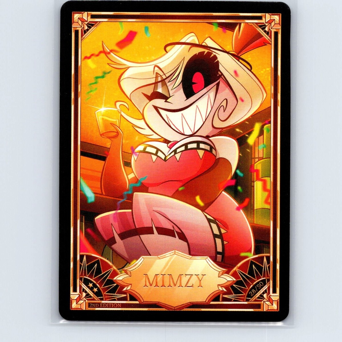 Hazbin Hotel Trading Cards 2nd Mimzy 28/50 | eBay