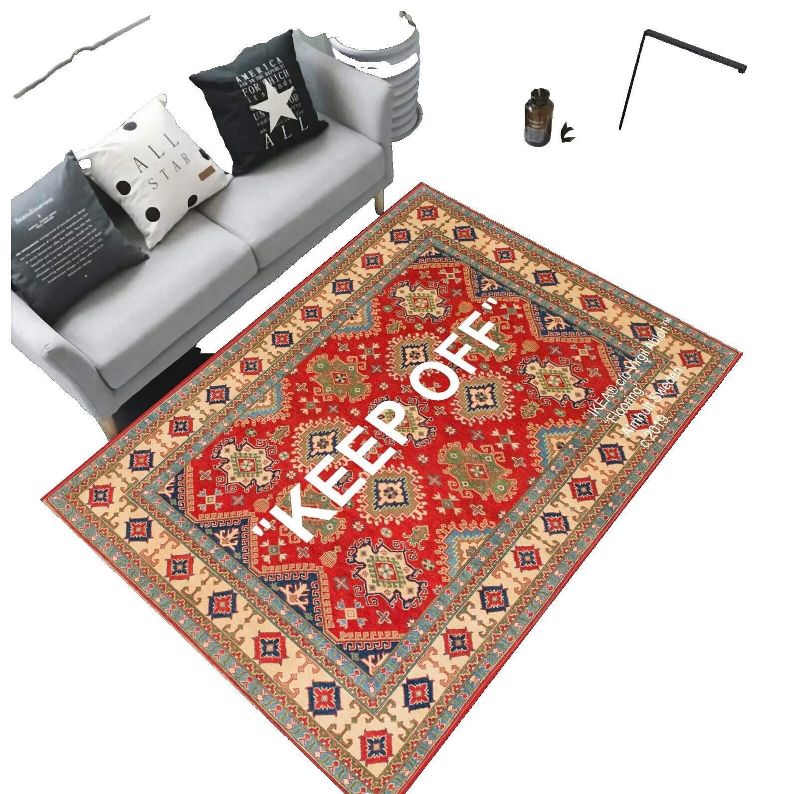 Keep Off Rug Ikea | eBay